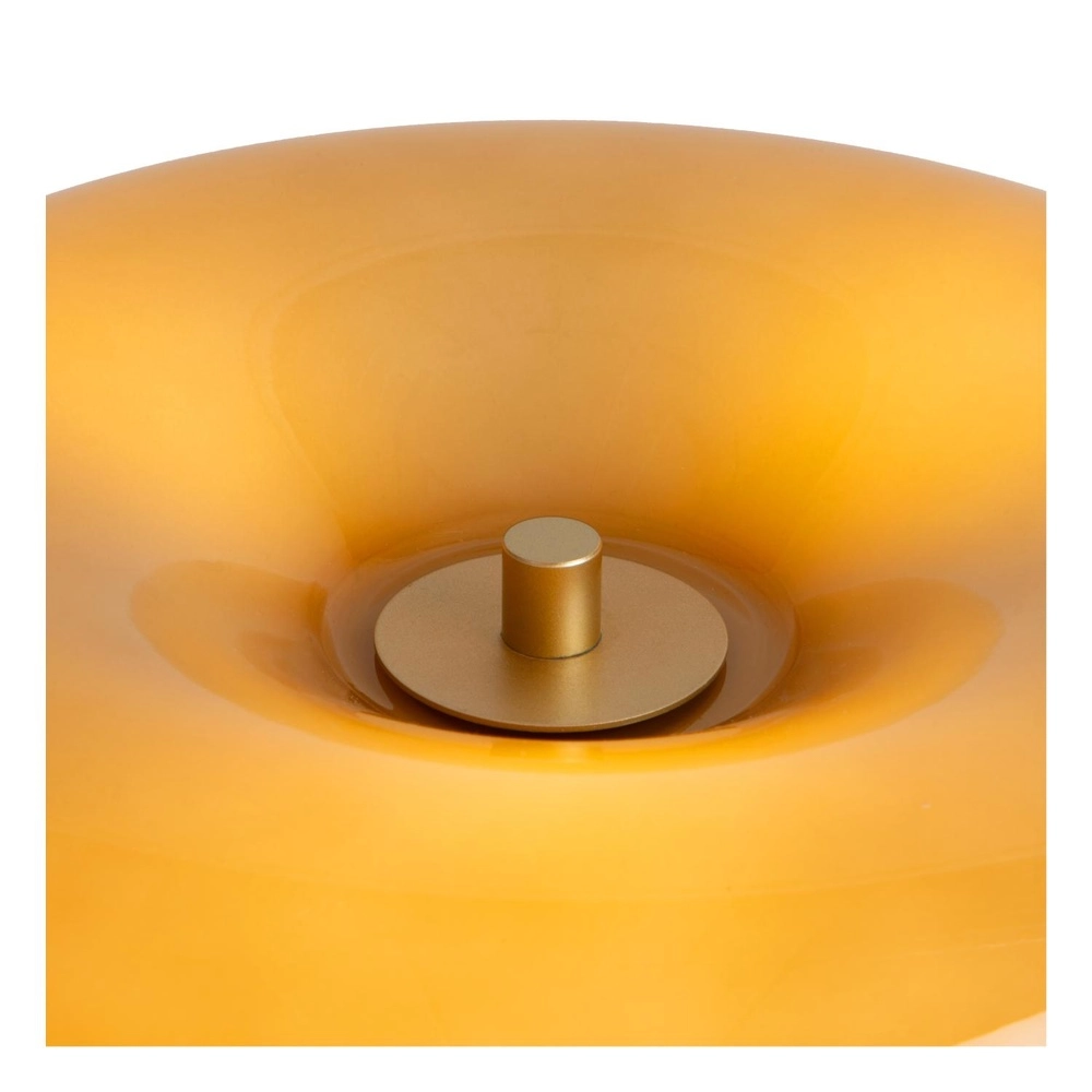 Tischlampe Sentino Ø 29,5 cm taupe Lucide 5411212106483