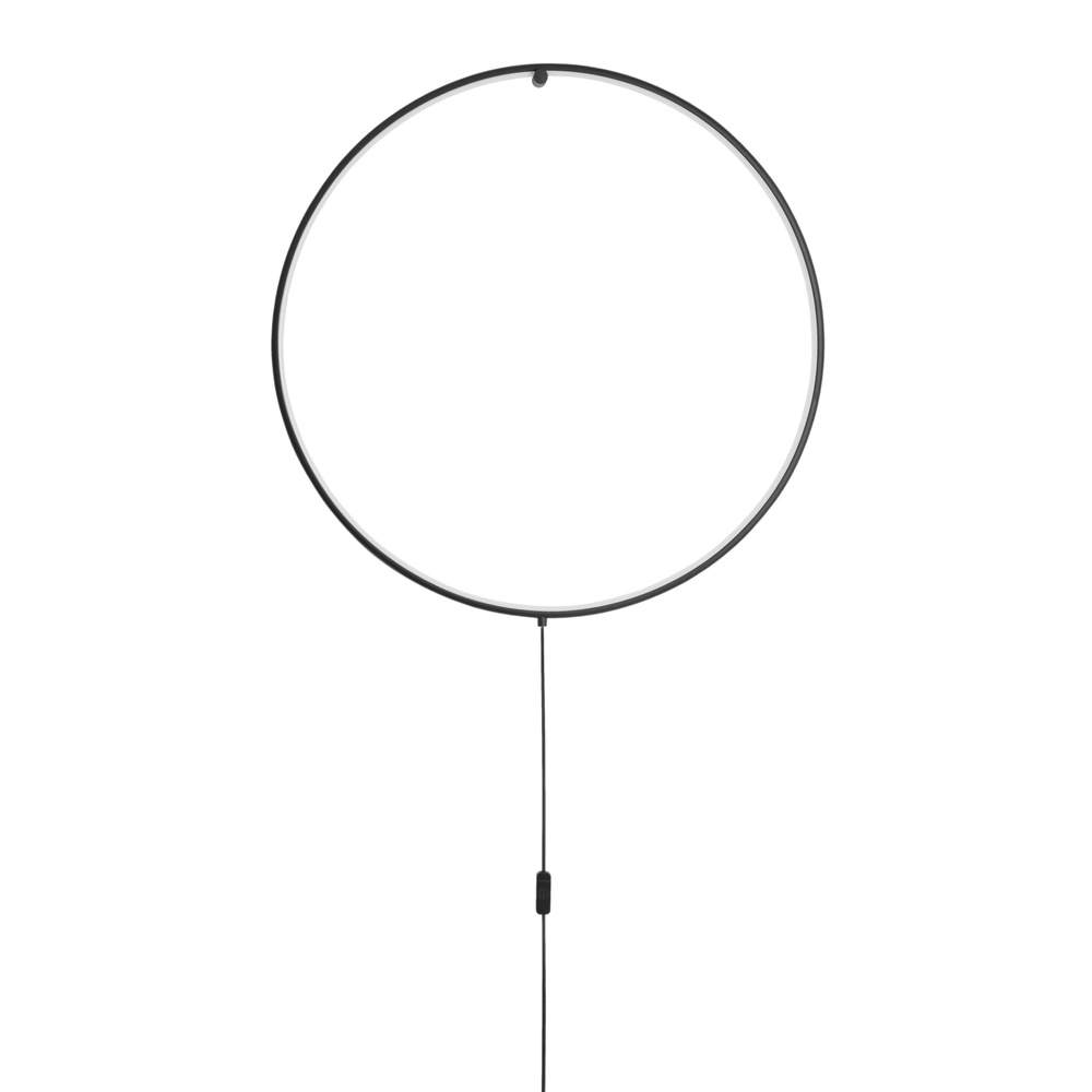 Stehlampe Ring schwarz Ø 79cm Lyora 5212017424266