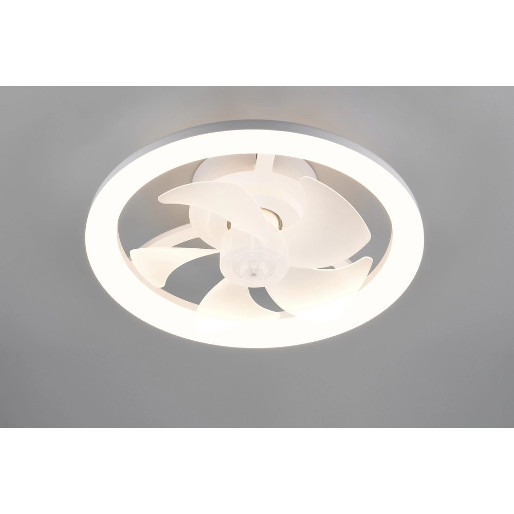 Design-Deckenventilator Pajala weiße Ø 40cm