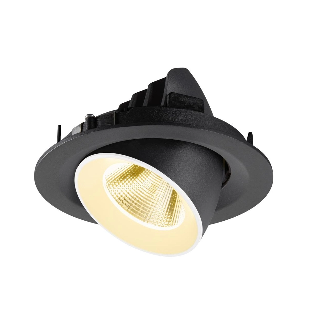 Einbau-Strahler Numinos Gimble M Schwarz/Weiß 3000K - 20gr SLV 4024163311946