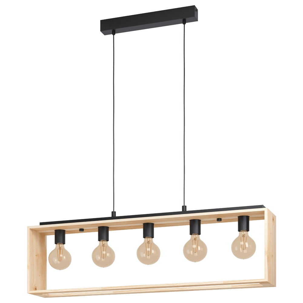 Pendelleuchte aus Holz Famborough Eglo 9002759434144