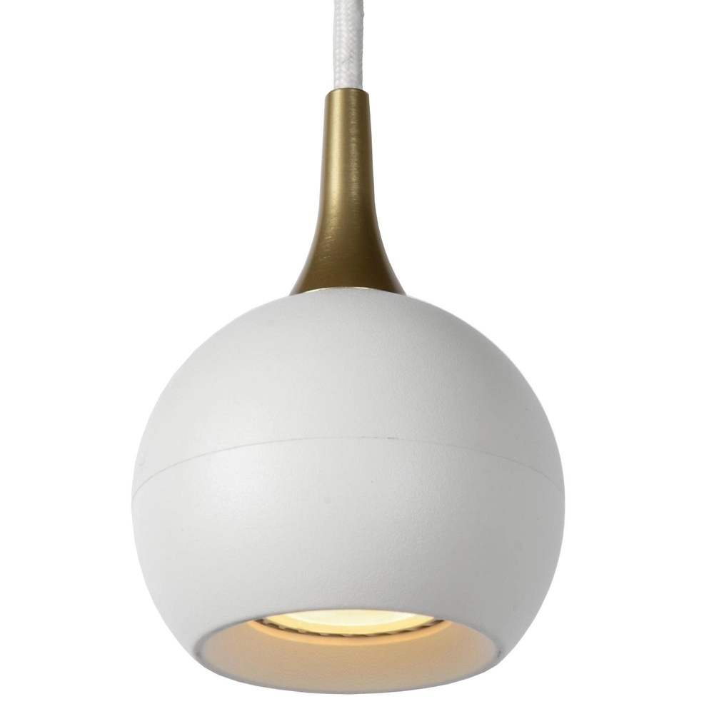 Design-Pendellampe Favori Weißes 4-Licht Lucide 5411212093103