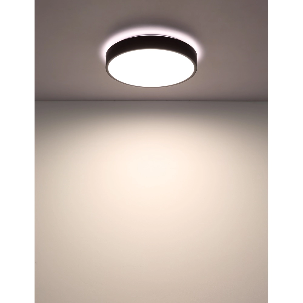 Design-Deckenlicht Nielsen schwarz Ø 37,8 cm Globo 9007371575671