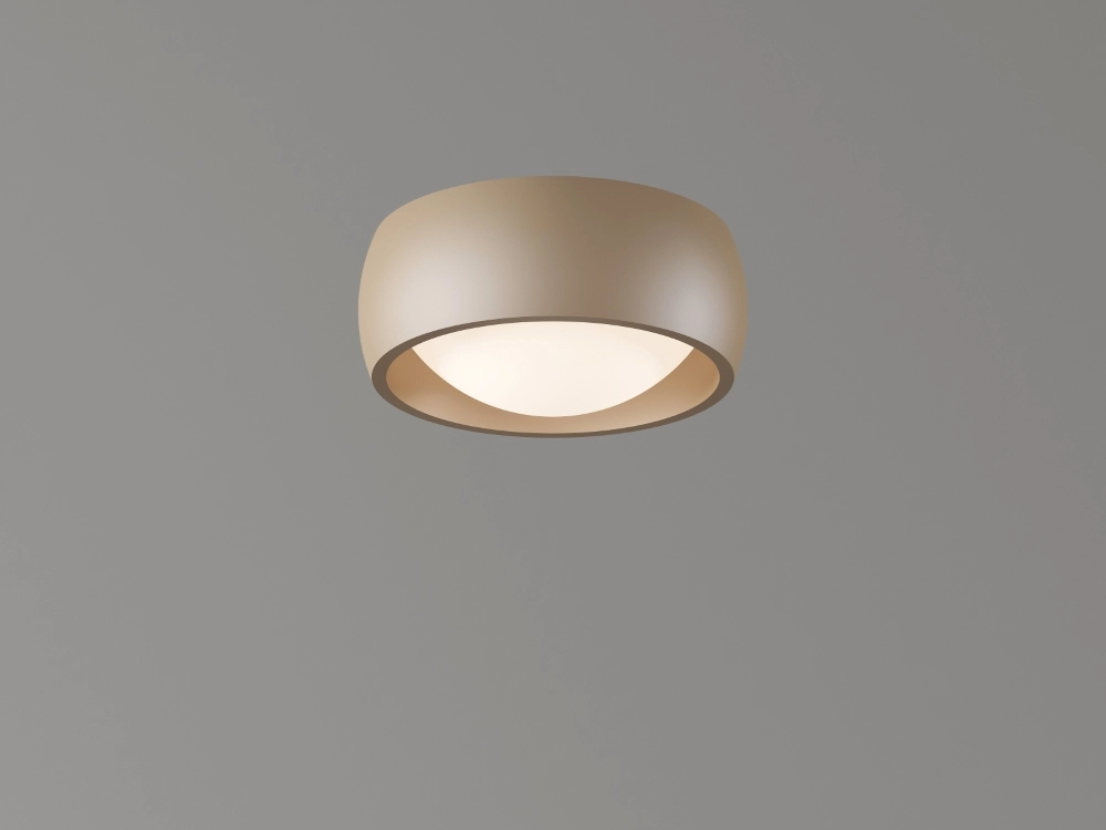 Elegante Deckenlampe Montana Ø15cm – Champagner