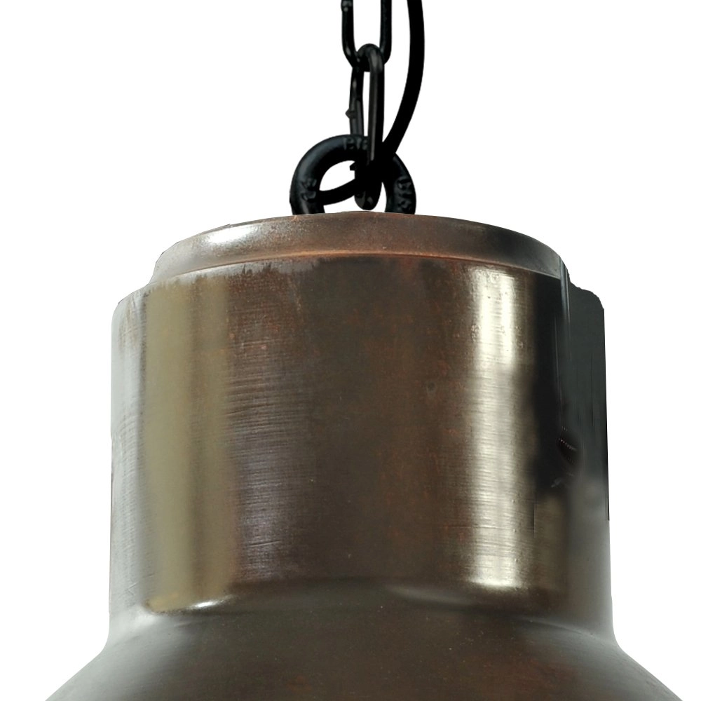 Pendelleuchte Industria 44 Kupferbraun mit schwarz Masterlight 8718121237381