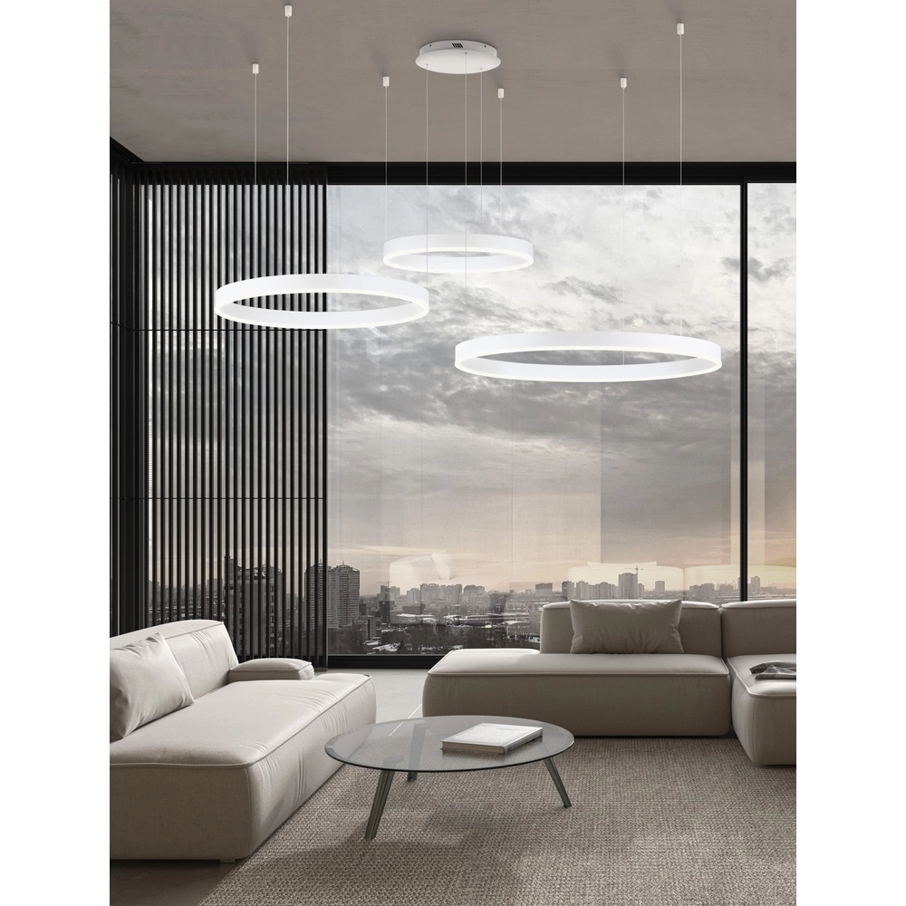 Pendelleuchte Motif weiß multi 3000K Lyora 5212017439239