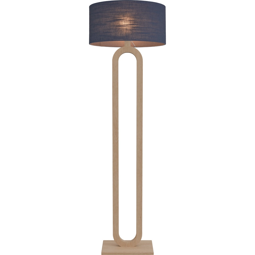 Stehlampe Sino Loop Leichtes Holz Masterlight