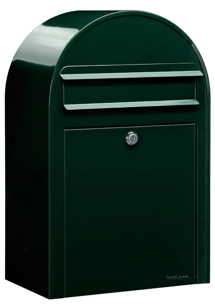 Briefkasten Classic 6064 Schwarz Grün