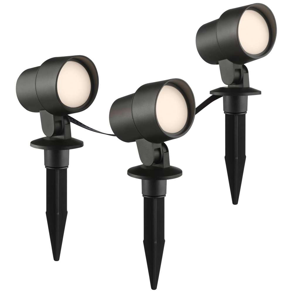Intelligentes Spike-Scheinwerferset Kamara RGB – 3 Stück – mit 3 Meter Kabel und Stecker Brilliant 4004353453717