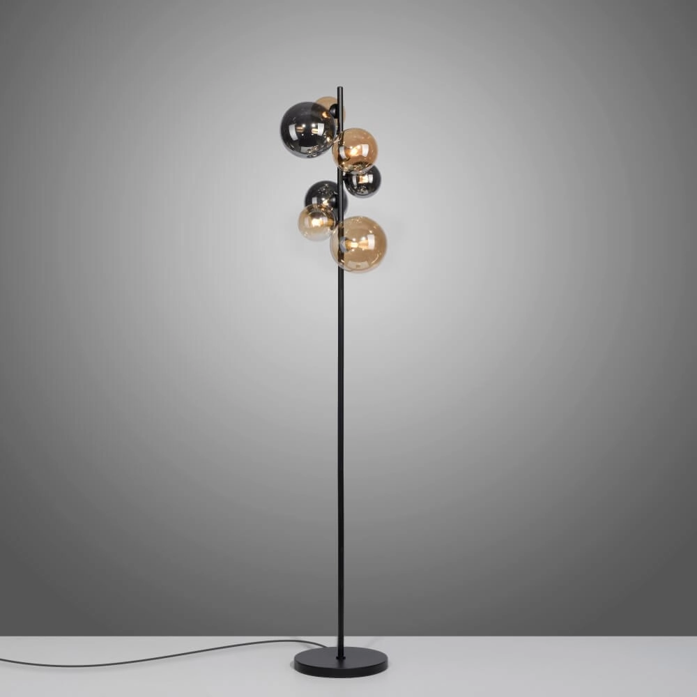 Schwarze Stehlampe Popsicle Design Paul Neuhaus 4012248375532