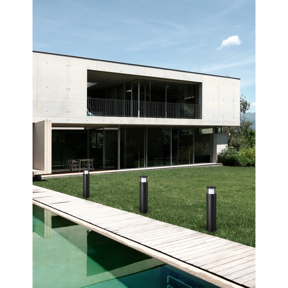 Design-Gartenleuchte Agosto anthrazit Lyora 5212017419323