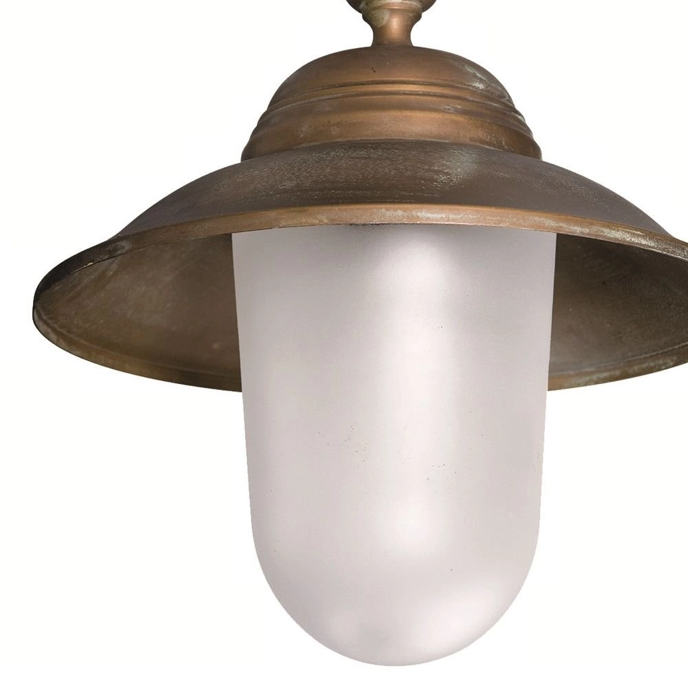 Veranda Lampe Maritime ländlich 22cm kupferbraun Franssen 8021035005718