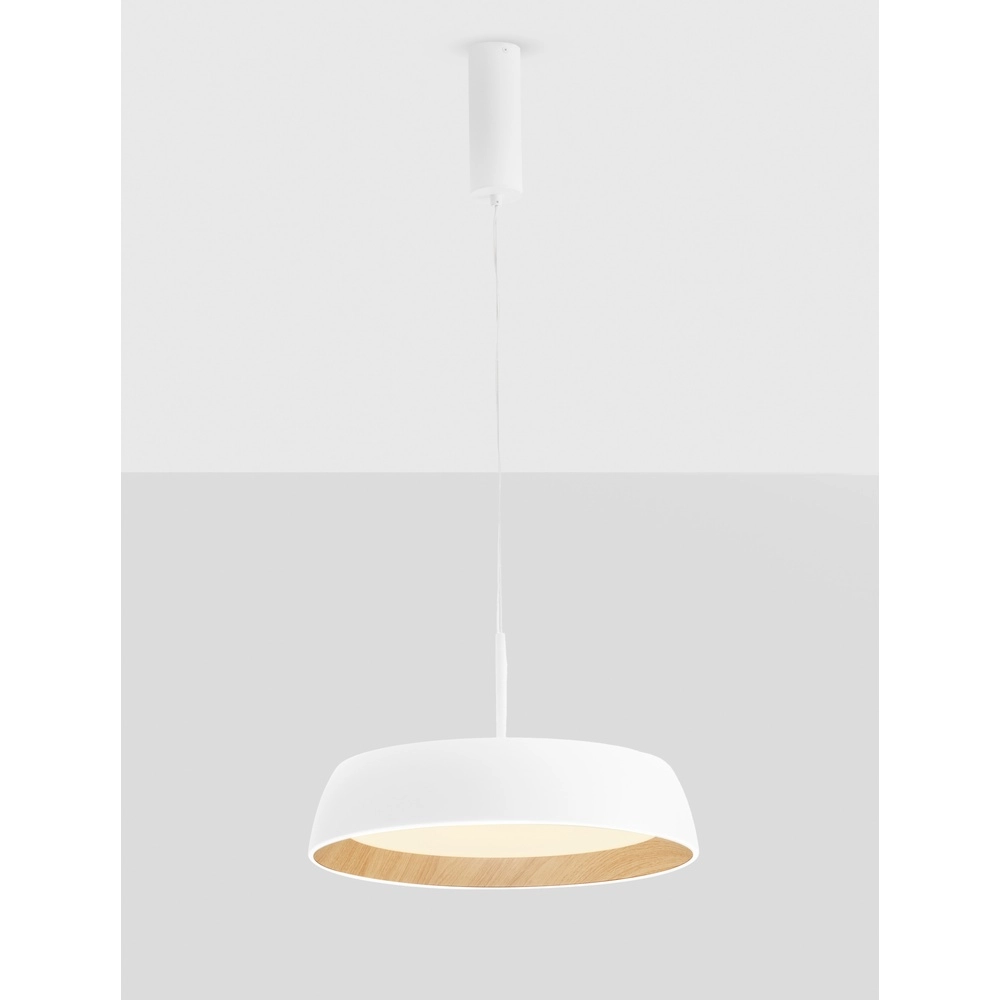 Pendelleuchte Sigi  Ø 45cm weiß