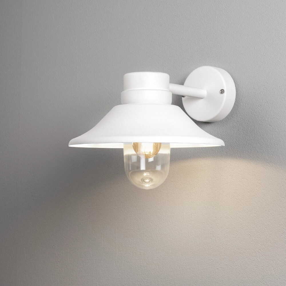 Ländliche Wandlampe Vega Weiß KonstSmide 7318304282507