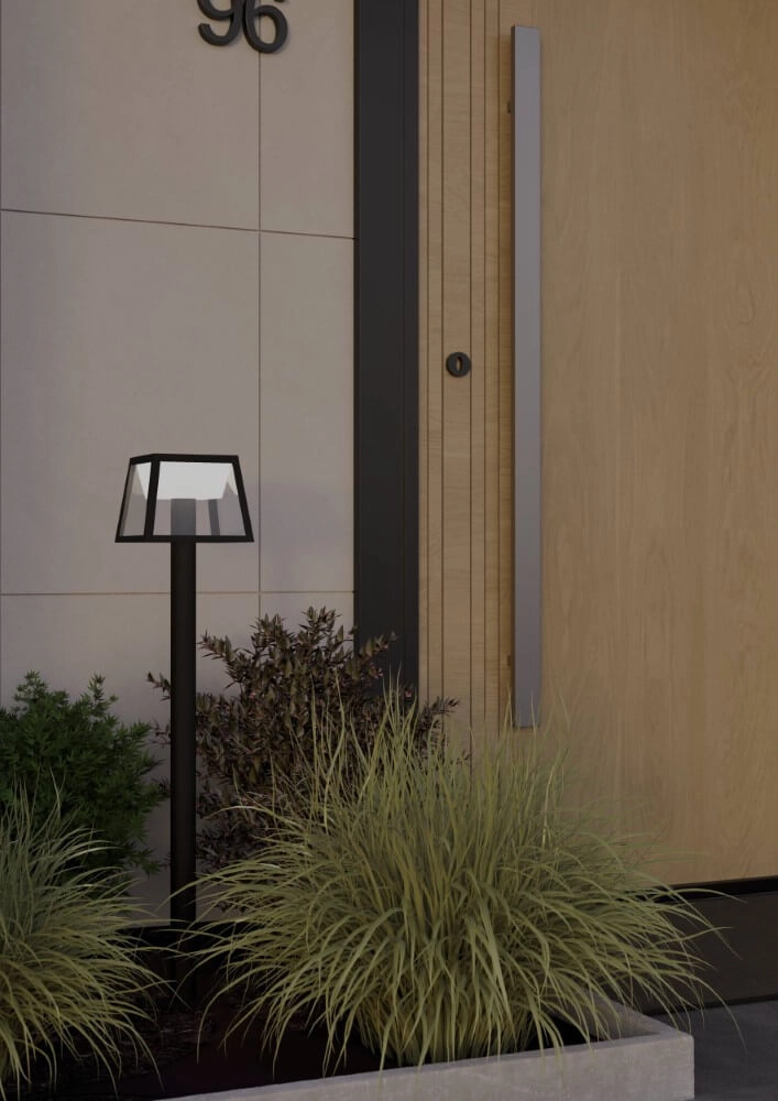 Solar-Stehlampe Altilia schwarz 106cm Eglo 9008606298020