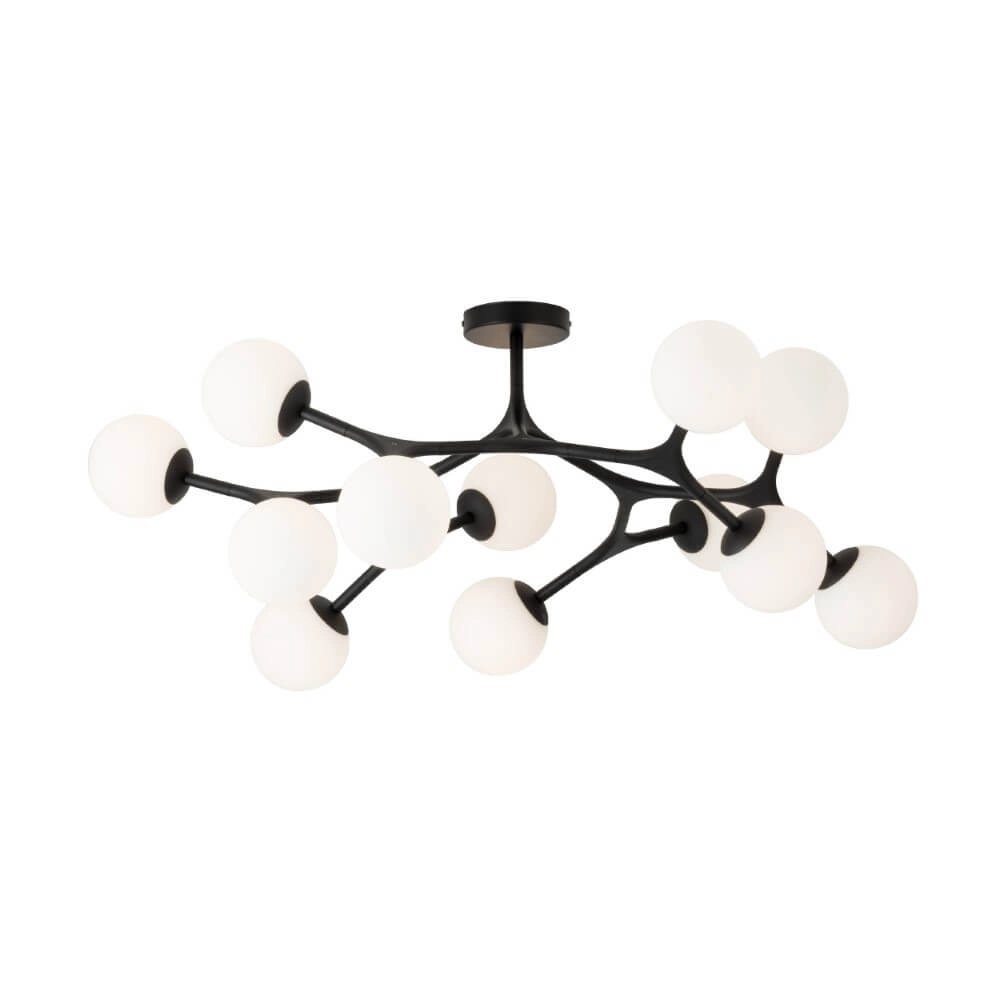 Designer-Deckenleuchte Maragall 12-Licht-Schwarz Stars of Light 9002759395292