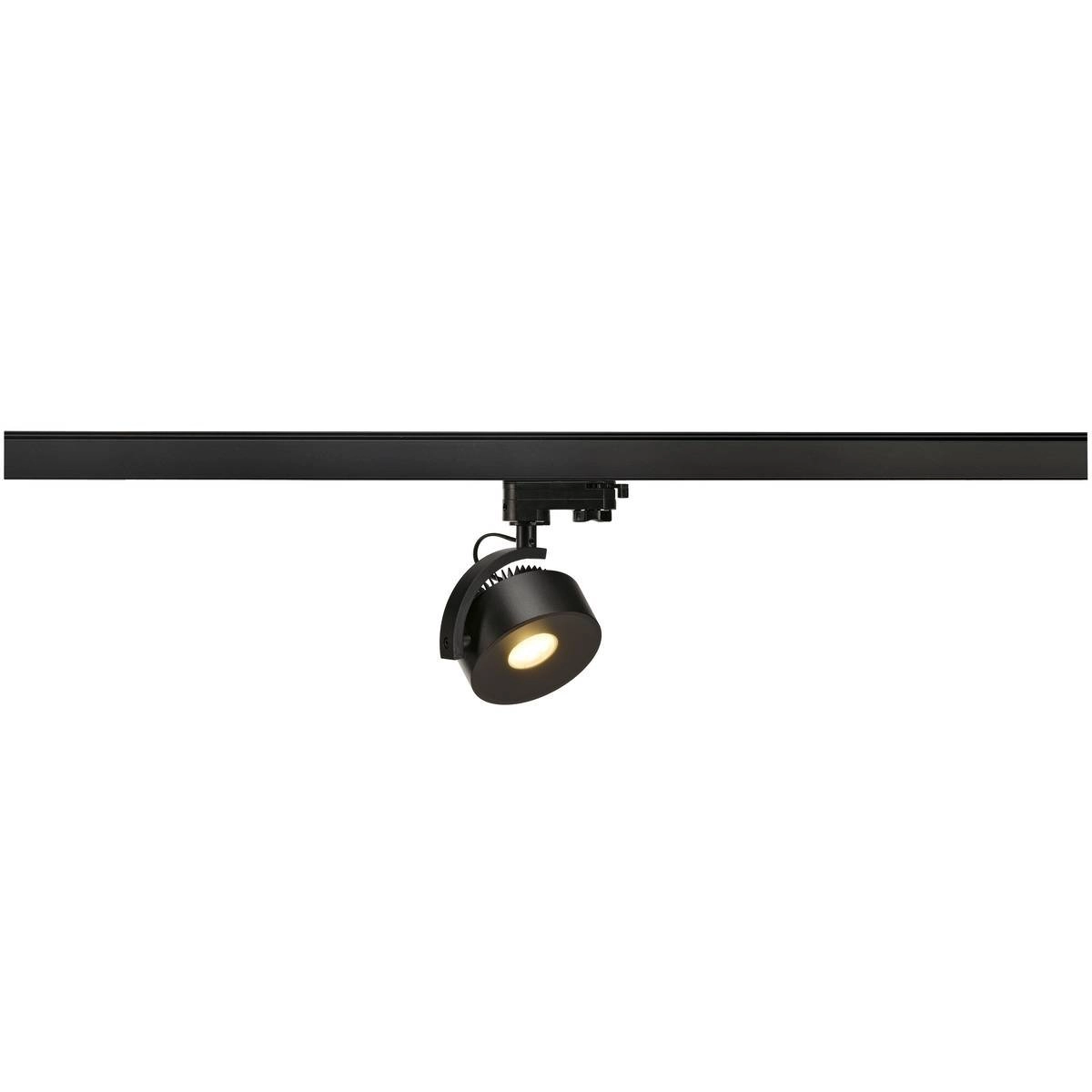 Schienenplatz Kalu Led 3-phasig 95 Grad schwarz