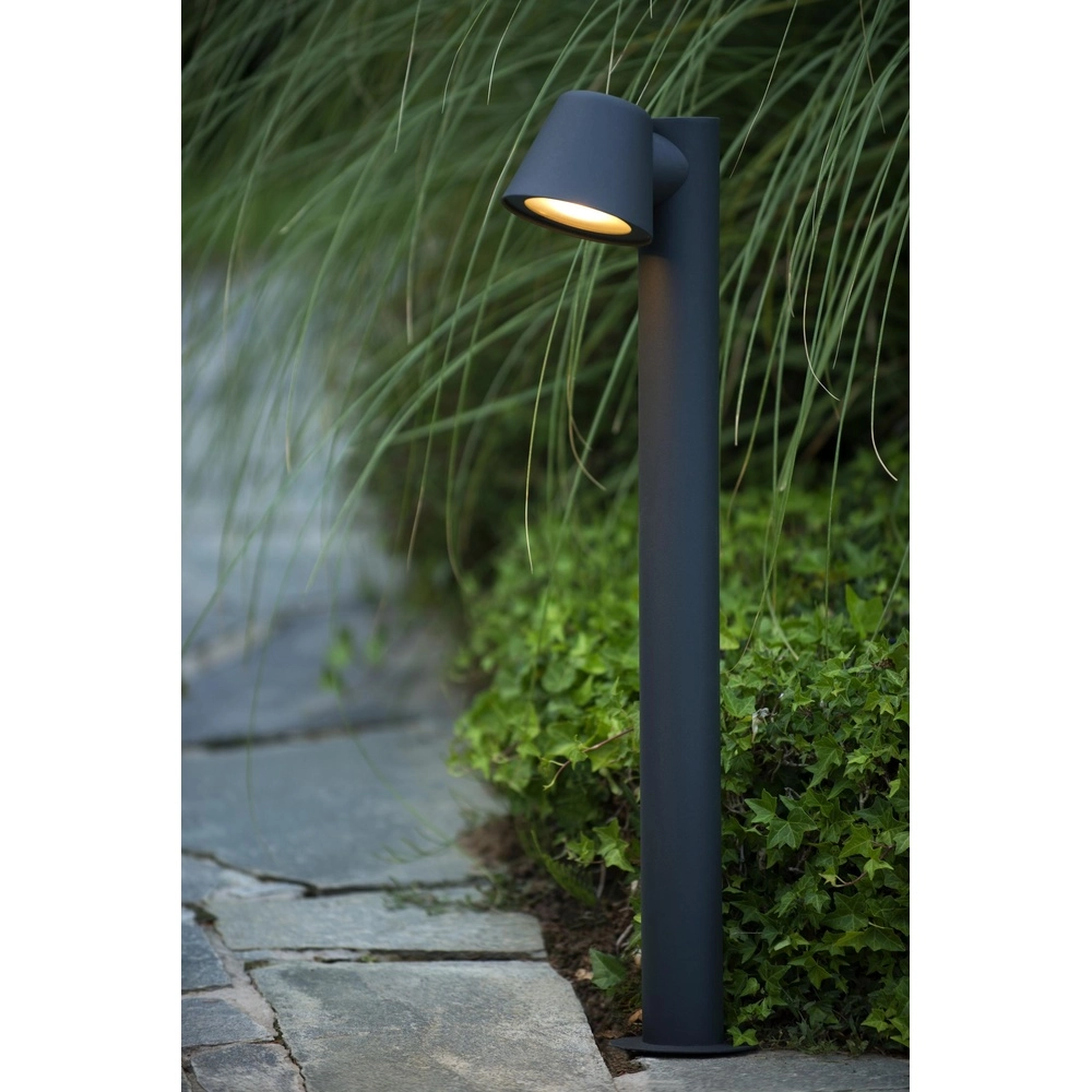 Gartenlampe Dingo-Led IP44-Anthrazit Lucide 5411212144102