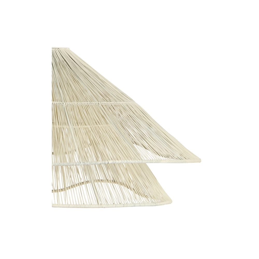 Japandi-Pendellampe Alameda weißer Ø 56cm Light & Living 8717807778781