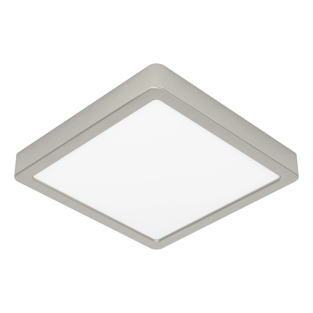 Deckenlicht IP44 Fueva 6-Z Quadrat – Edelstahl – 22x22 cm Eglo 9008606330638