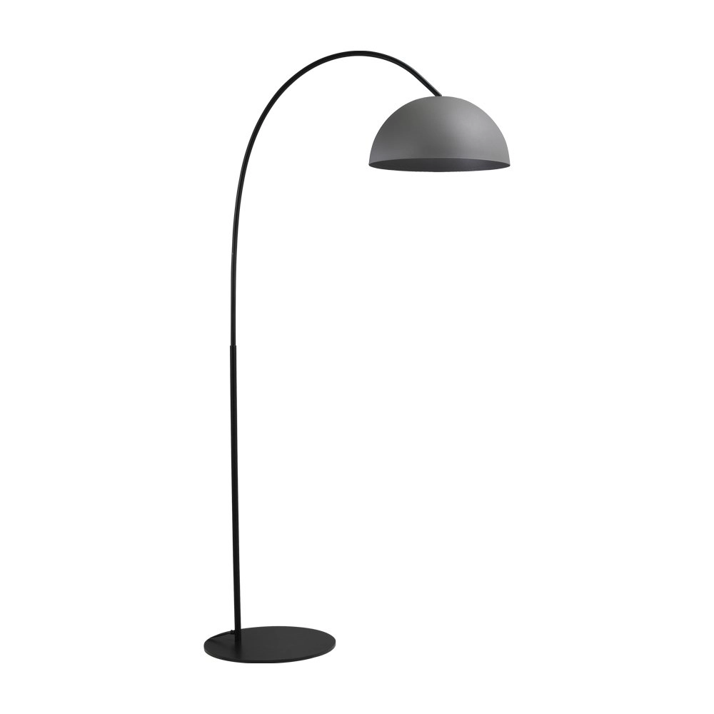 Stehlampe Industria 186 Betongrau mit Schwarz