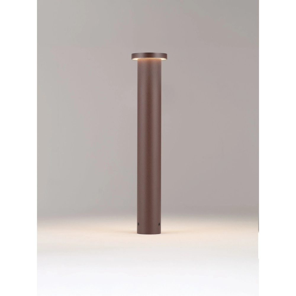 Moderne Wegbeleuchtung Bast rostbraun 45 cm – 2700.000 km Lyora 5212017497659