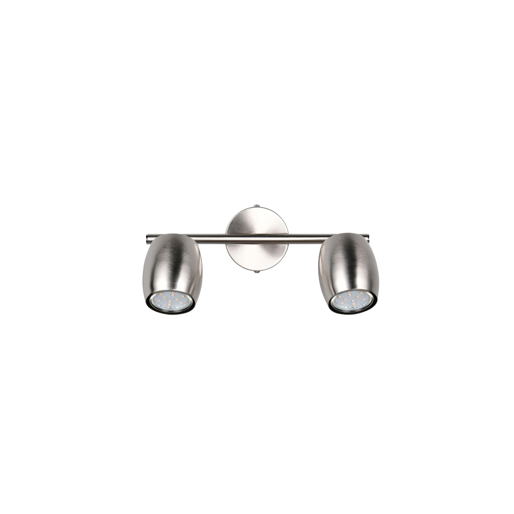 Deckenlampe Nancy 2-helles Nickel Trio 4017807656688