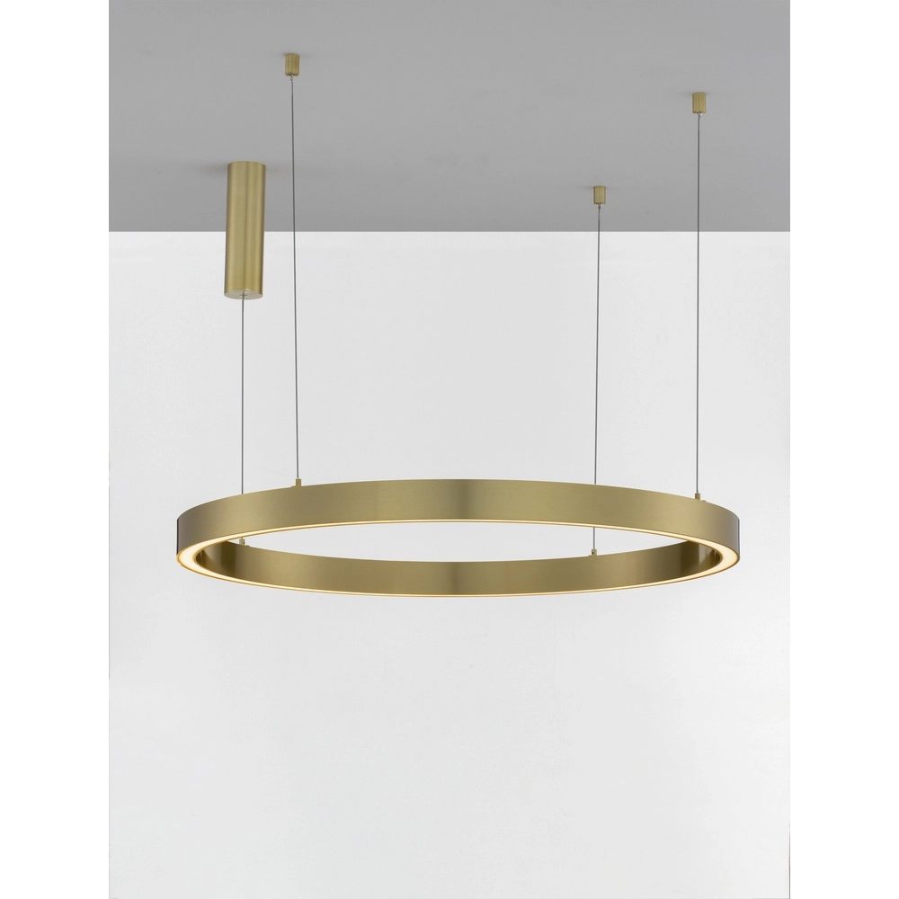 Design-Pendelleuchte Sting gold Ø 100cm