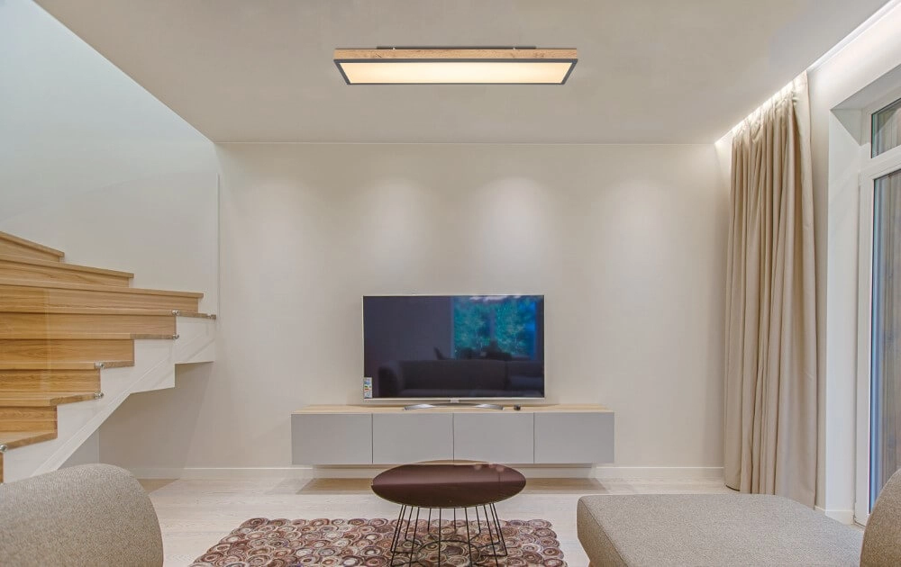 Dimmbare LED-Deckenleuchte Doro 80x20cm Globo 9007371425785
