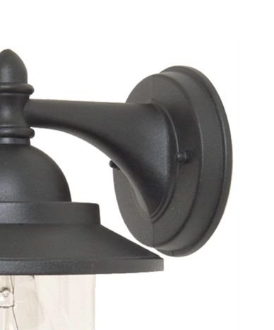 Außenlampe Finmotion Schwarz Franssen 5024005553007
