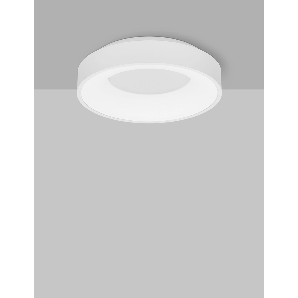 Deckenlampe Rando Thin weiß Ø 38cm