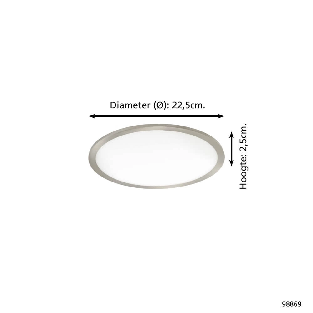 Einbauleuchte Fueva Flex Edelstahl 4000K Eglo 9002759988692