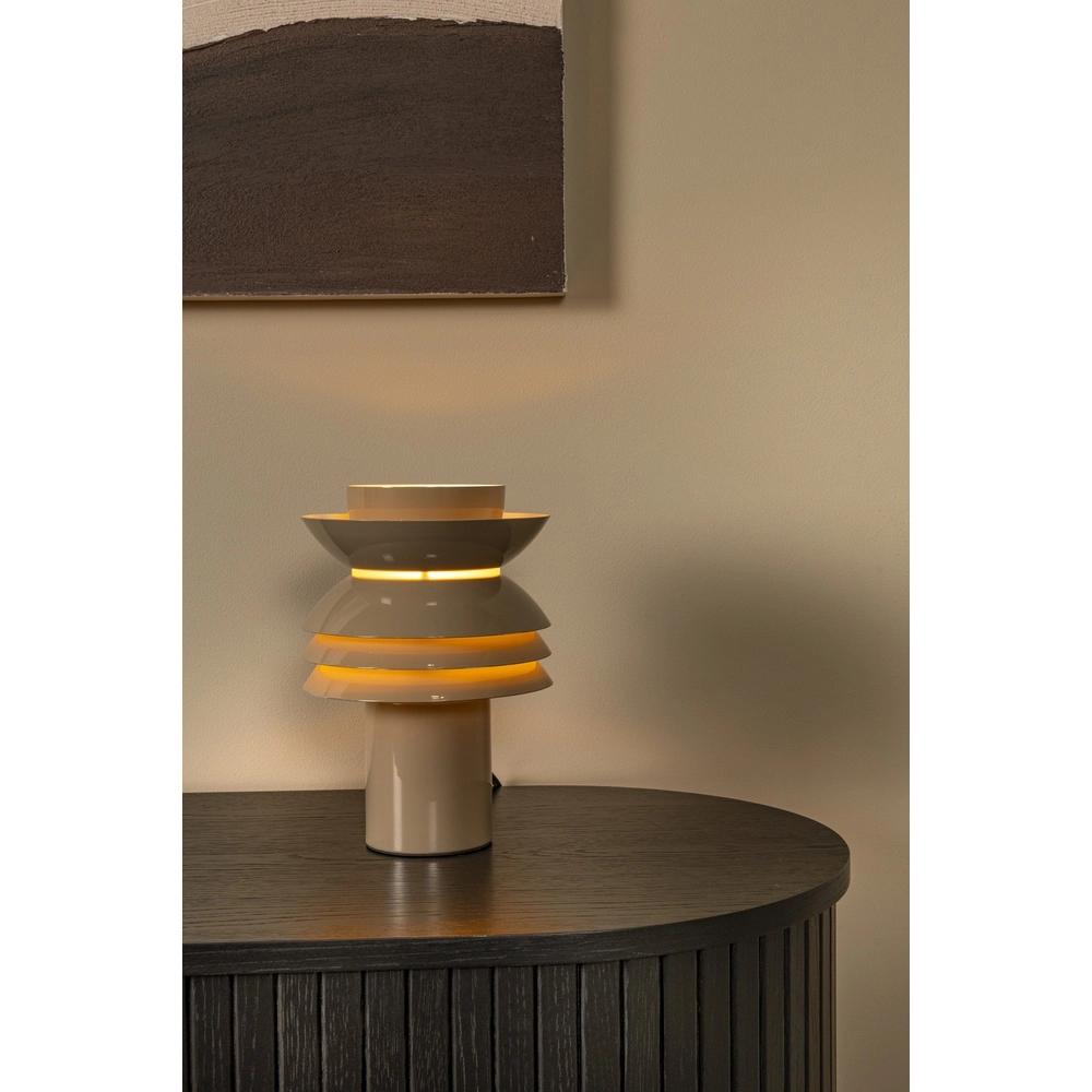 Tischlampe Yindra taupe Lucide Vibes 5411212650160