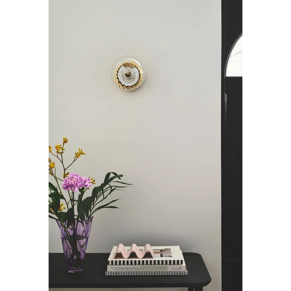 Wandleuchte aus Glas Chisell Messing Nordlux 5704924015663