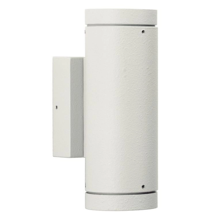 Wandspot Cylinder 20cm - weiß