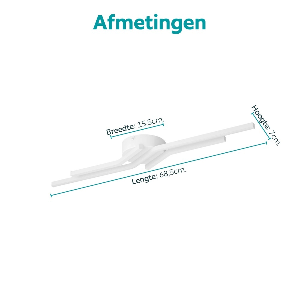 Design-Deckenlampe Amandolo 1 Weiß Eglo 9008606391530