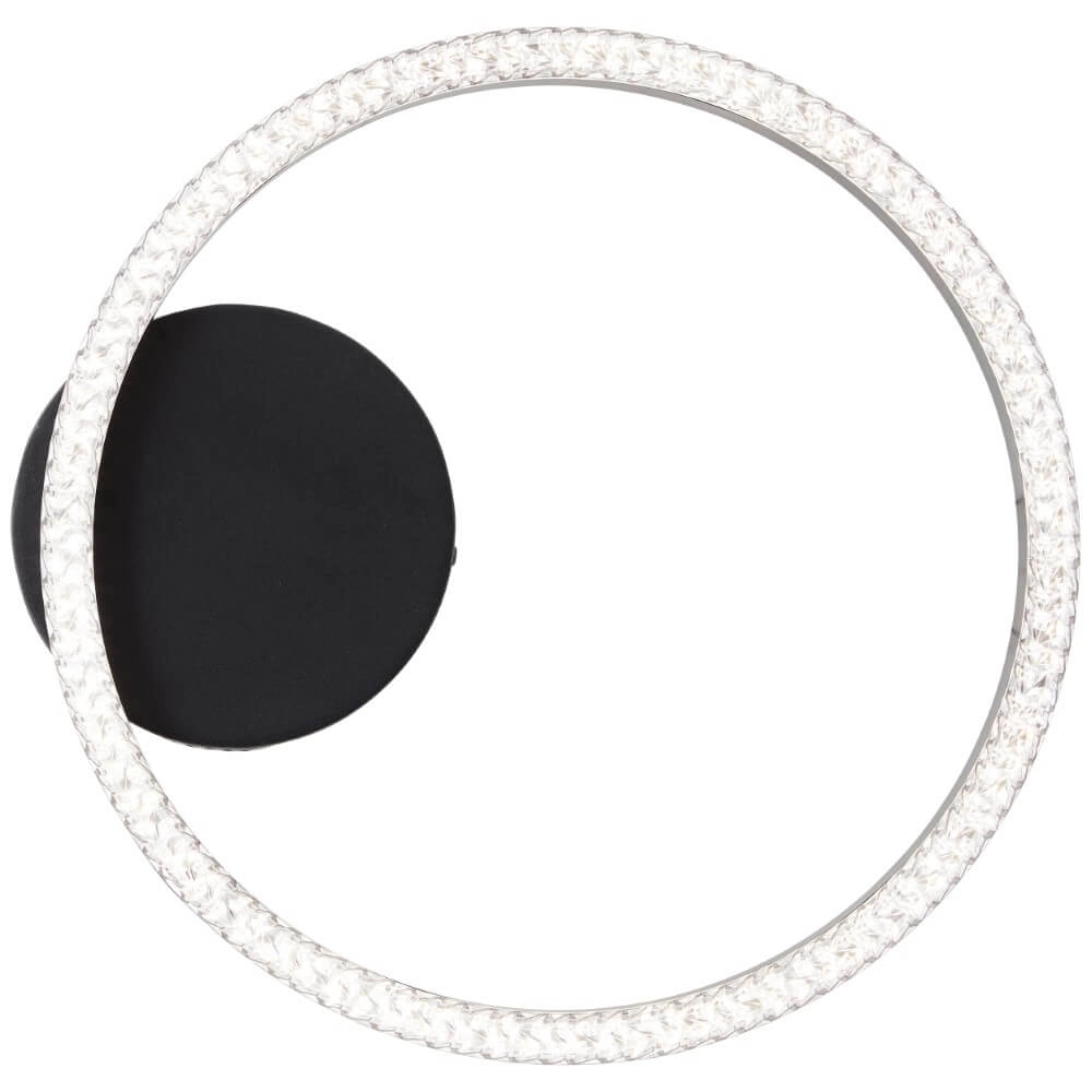 Schwarze Deckenleuchte Aurelia 1500lm Brilliant 4004353442117