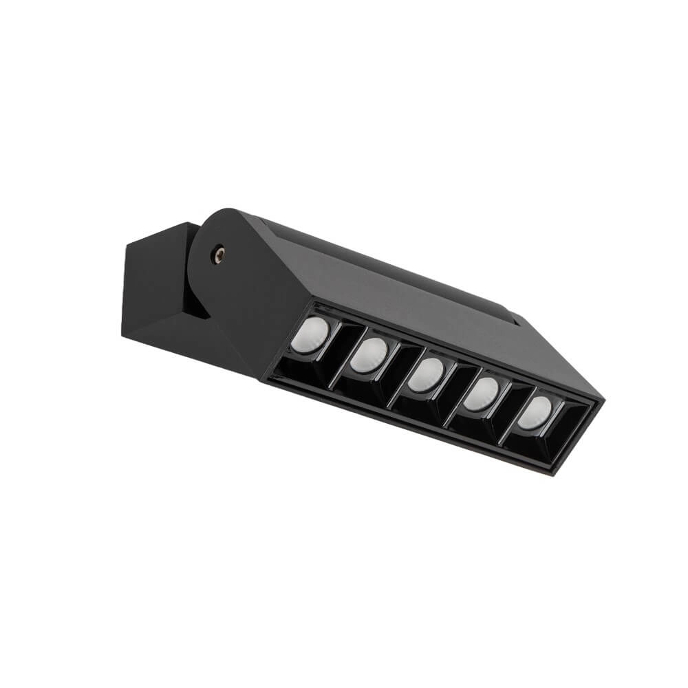 Richtbarer Wandstrahler Focus Mini Schwarz - 3000K Lyora 5903139100687