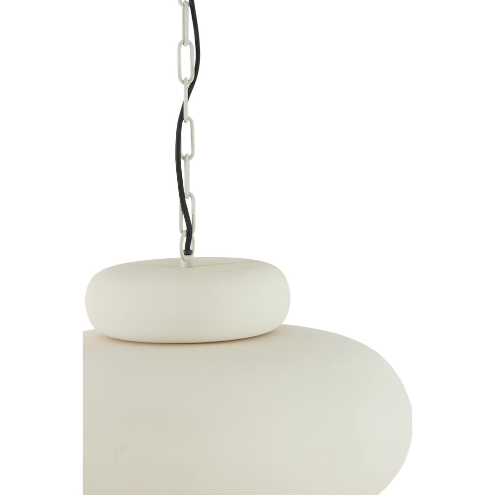 Pendellampe Neiva Ø 46cm - cremefarben - 1x E27 Light & Living 8717807807924