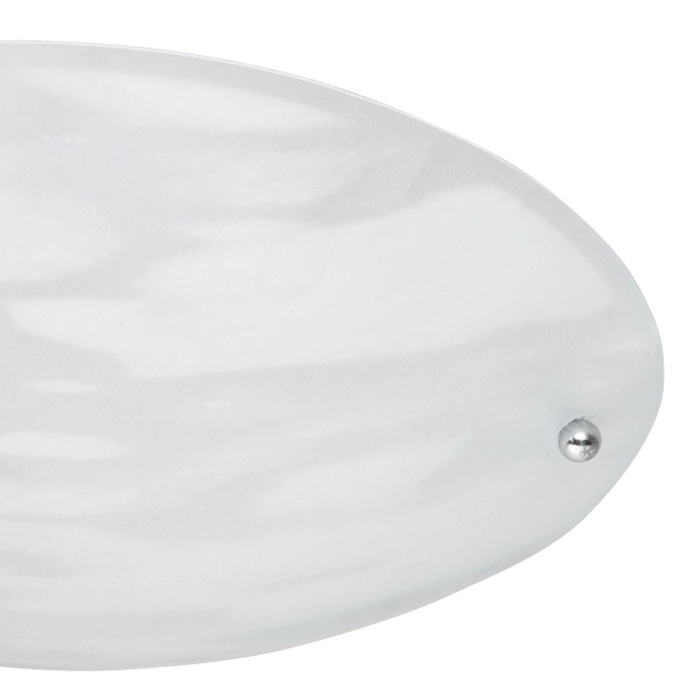 Deckenlampe Lana 25cm weiß geflammt Trio 4017807138245