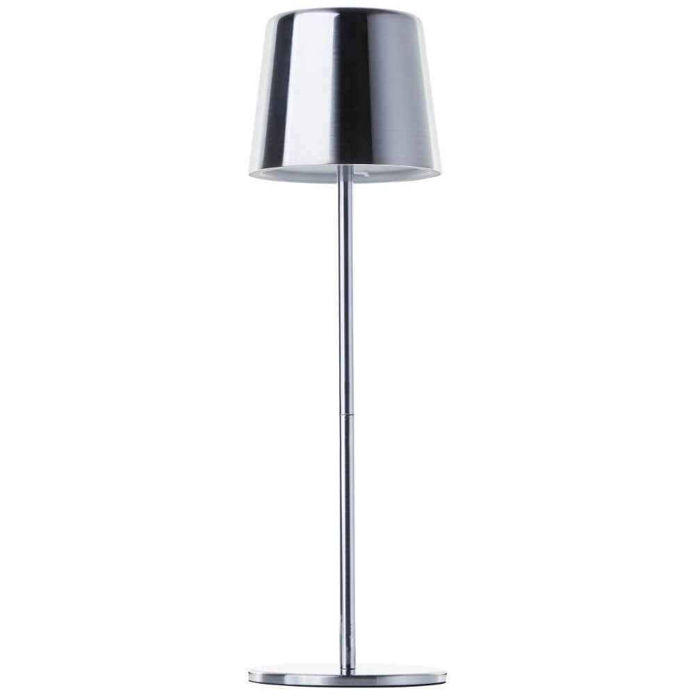 Wiederaufladbare Tischlampe Xaana Nickel Brilliant 4004353441462