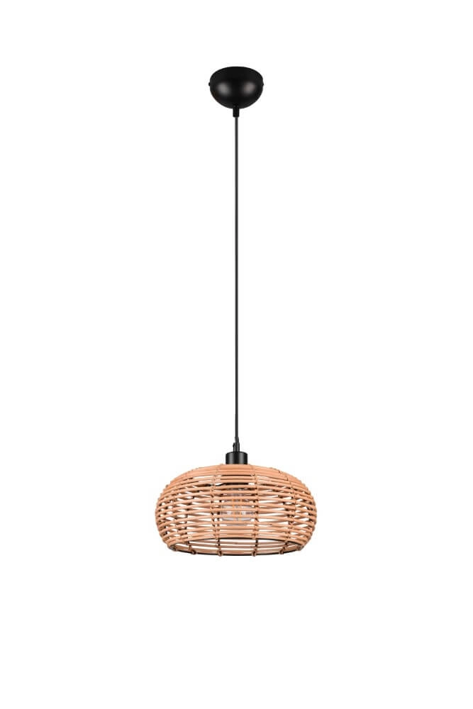 Rattan Pendelleuchte Inga Ø 30cm Trio 4017807544817