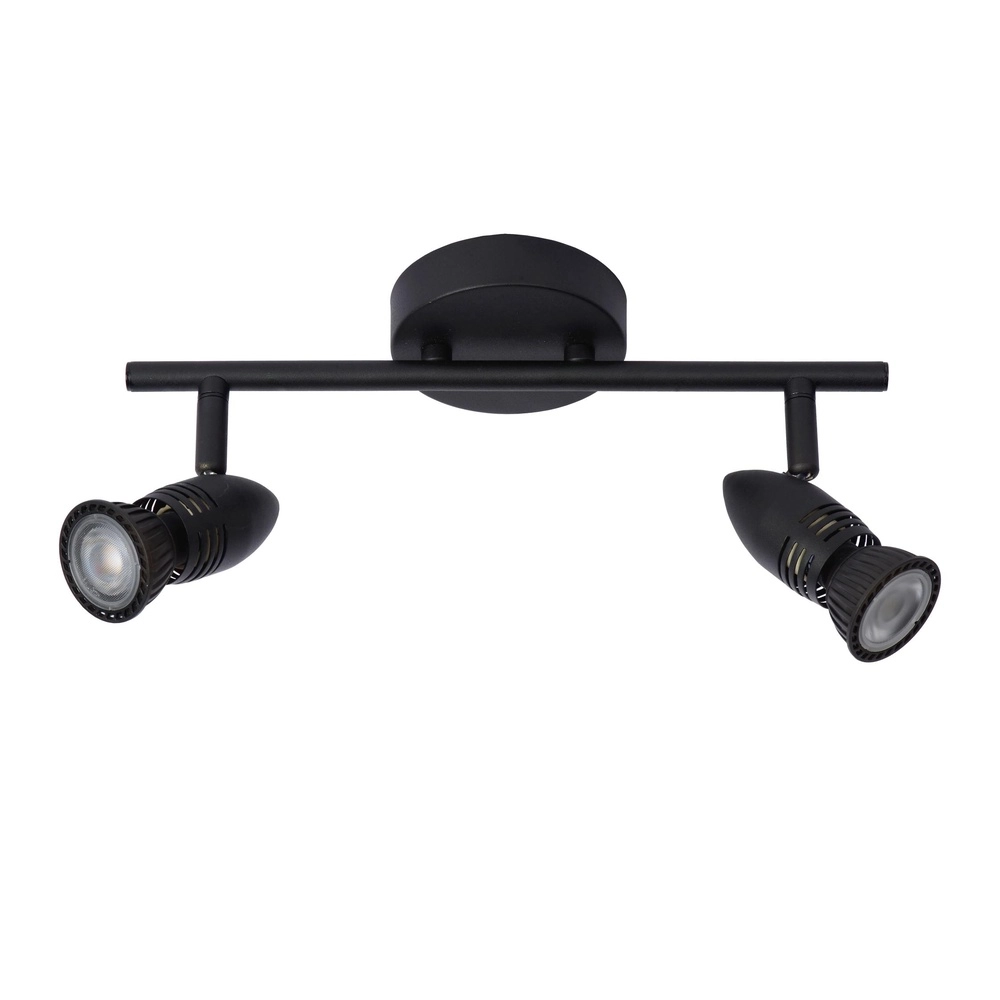 Deckenscheinwerfer Caro 2-Licht Schwarz