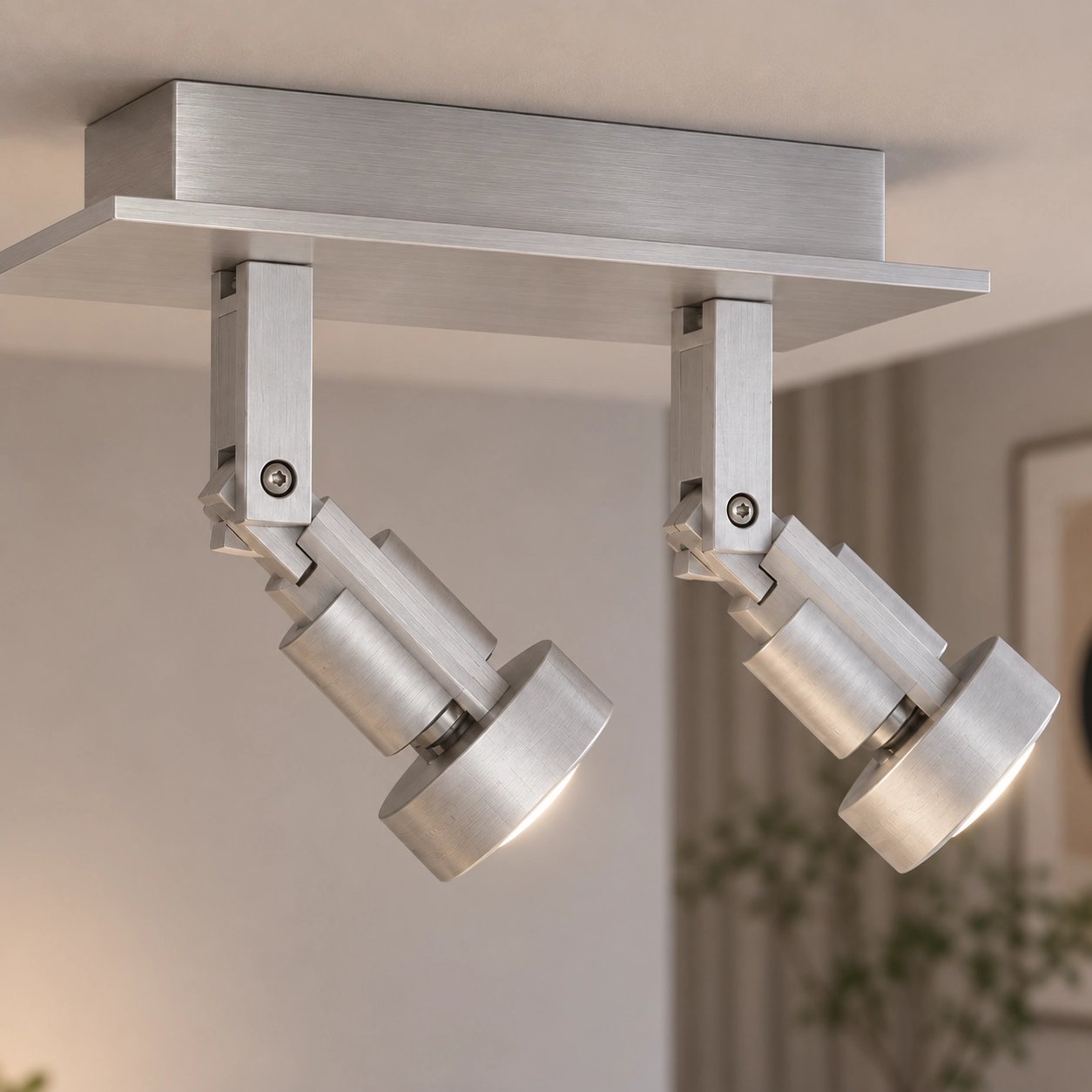 Doppelter Spot Tech