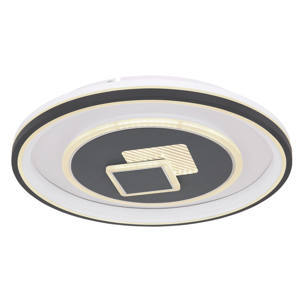 Deckenlampe Sundi Weiß mit Schwarz