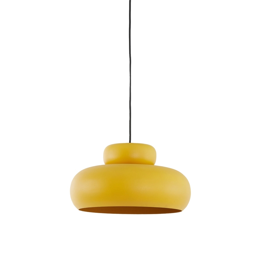 Pendellampe Neiva Ø 39cm - ockergelb - 1x E27