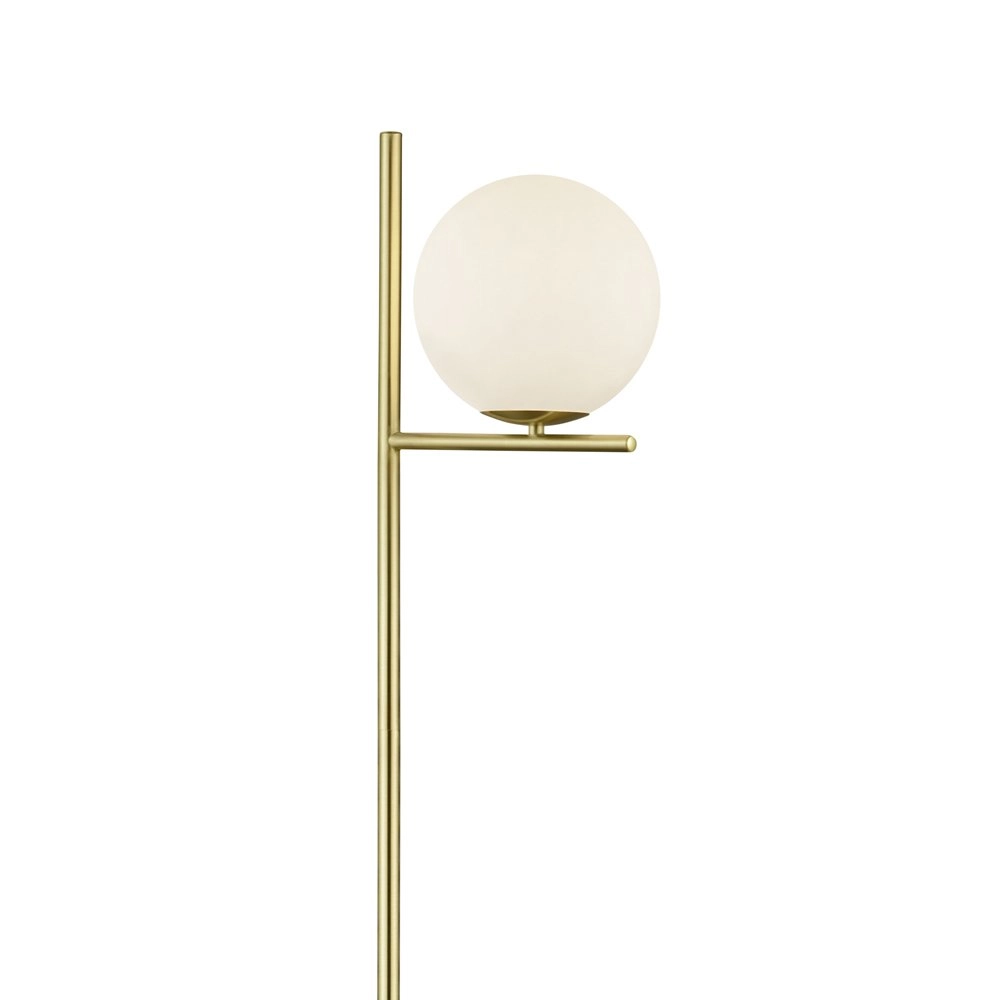 Stehlampe Pure 150 cm Messingmatte Trio 4017807436099