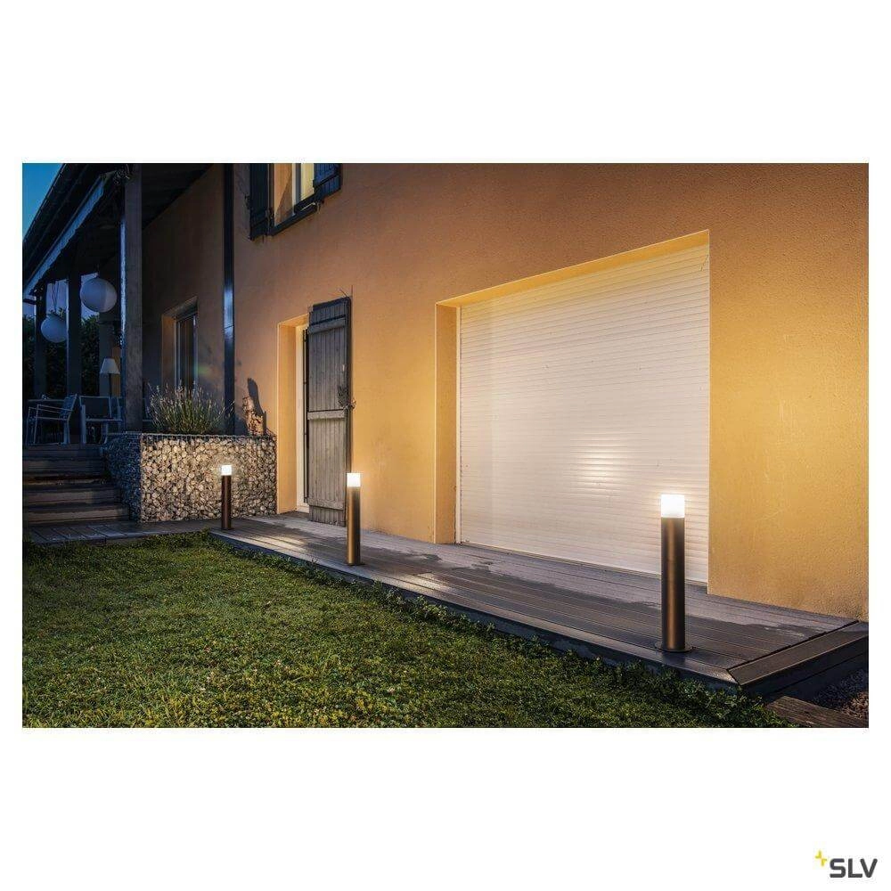 Anthrazitfarbene Mastleuchte Grafit 60 SLV 4024163262729