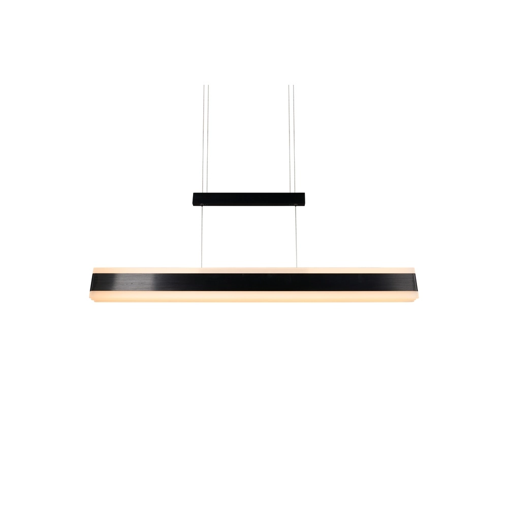 Moderne Pendelleuchte Arcola 152cm schwarz Trio 4017807662016