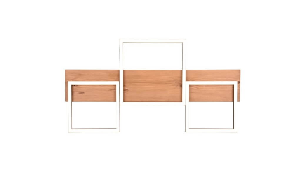 LED-Deckenleuchte aus Holz Harper 3-flammig Trio 4017807524994